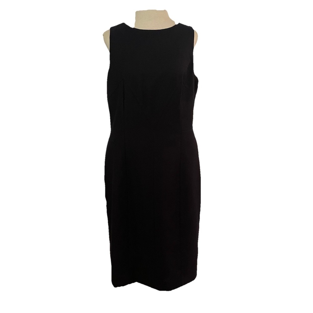 Brooks Brothers Classic Black Midi Dress